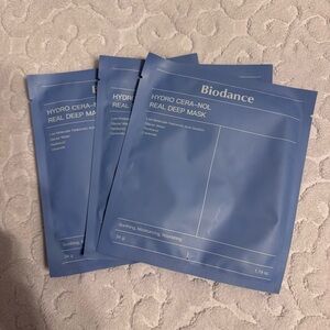 Biodance Hydro Cera-Nol Real Deep Mask – Single Sheet Mask (3 Masks) K Beauty